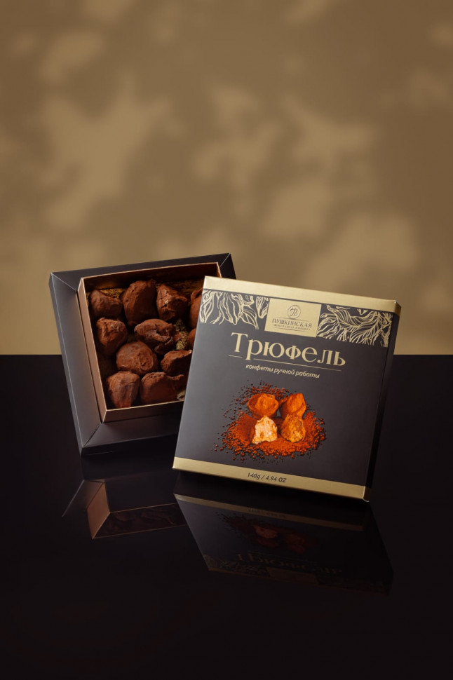  Пушкинская фабрика Конфеты Трюфель, 140г в Алексине